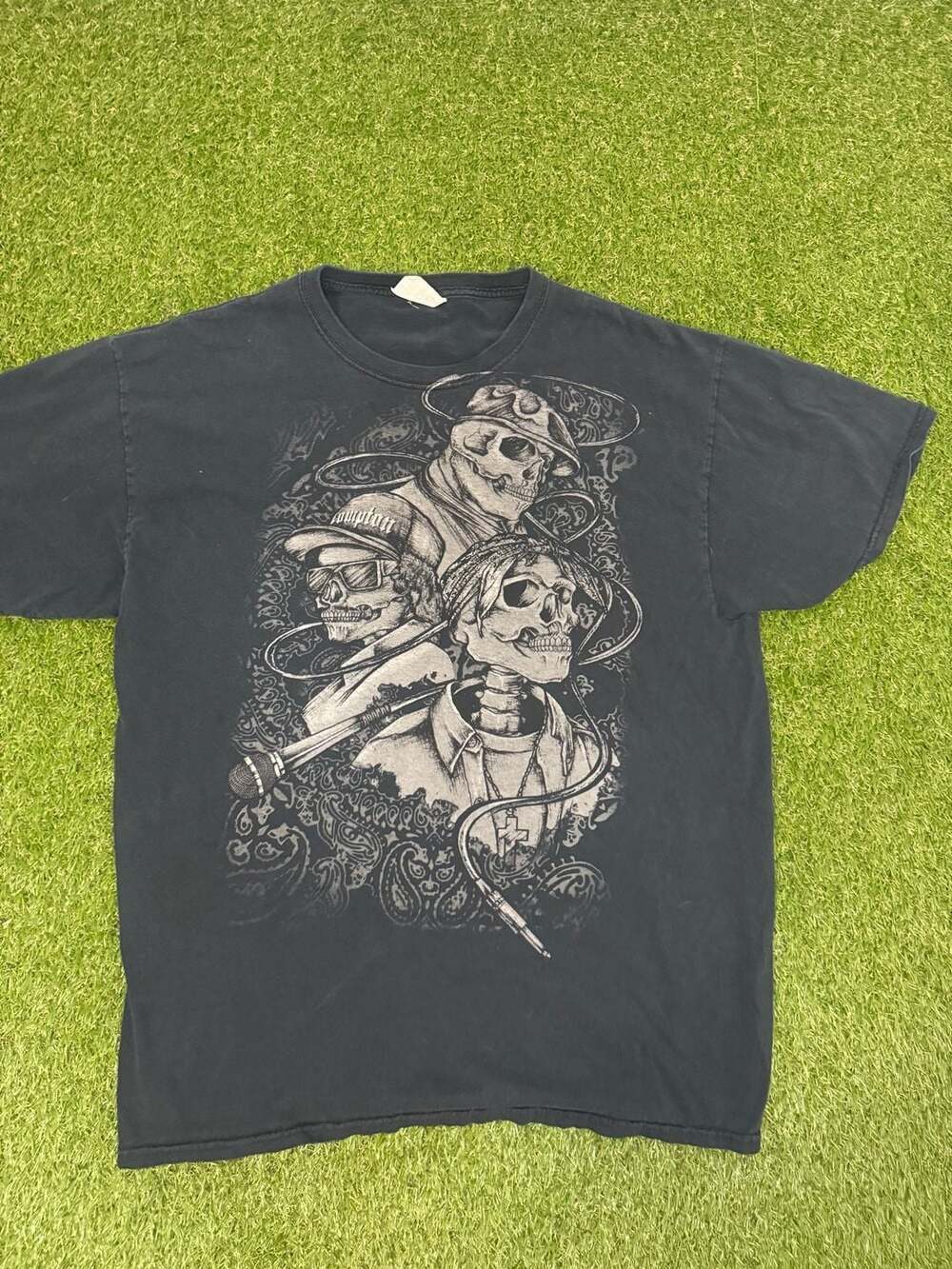 Vintage Rap Legends Skeleton Tee